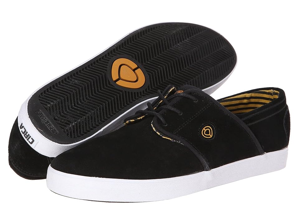

Circa Strata (Black/Inca Gold) Men's Skate Shoes