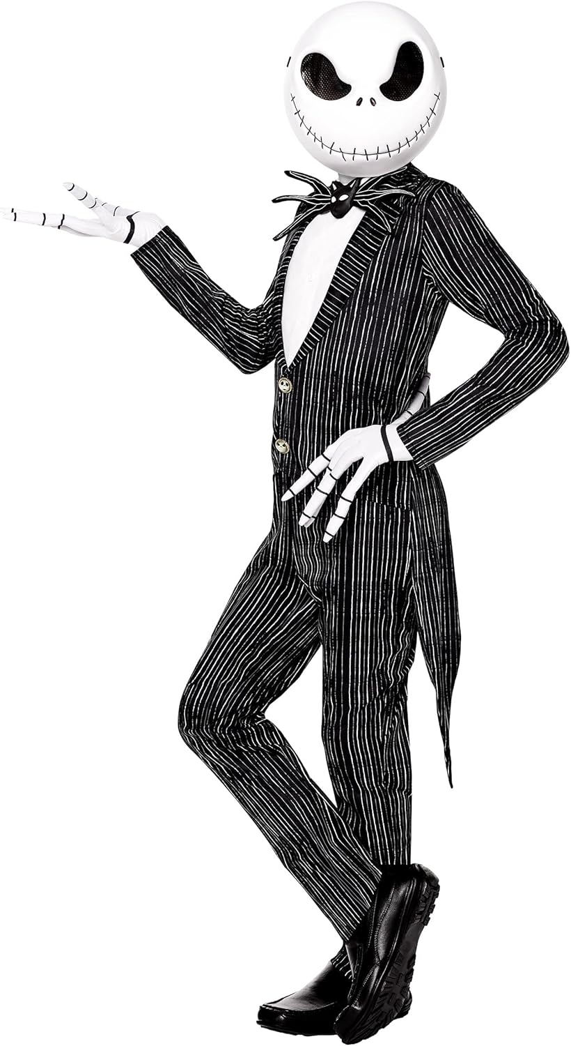 Spirit Halloween The Nightmare Before Christmas Kids Jack Skellington Costume | Officially Licensed | Tim Burton