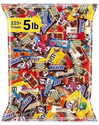 Assorted Chocolate Candy Variety Pack 5 lb Bulk Individually Wrapped Chocolates for Parties, Gifting, Holidays & Everyday Indulgence Premium Mix for All Occasions