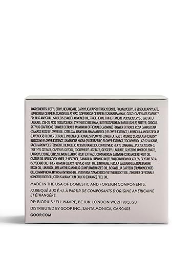 Vista 7 de goop Beauty Cleansing Balm Removedor de maquillaje y limpiador facial para pieles sensibles Extracto de azafrán, vitamina E y microesferas