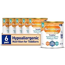 Nutramigen Probiotic LGG Hypoallergenic Toddler Nutrition, 12.6 oz, 6 CT