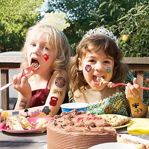 Miniatura 8 de 96 piezas de tatuajes temporales para gimnasio, fitness, entrenamiento, decoración de fiesta de cumpleaños, suministros de decoración de culturismo,