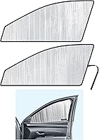 Vista 21 de YelloPro Auto Parasol reflectante para parabrisas delantero de ajuste personalizado para Hyundai Santa Cruz 2022, 2023, 2024 2025, camión, reflector