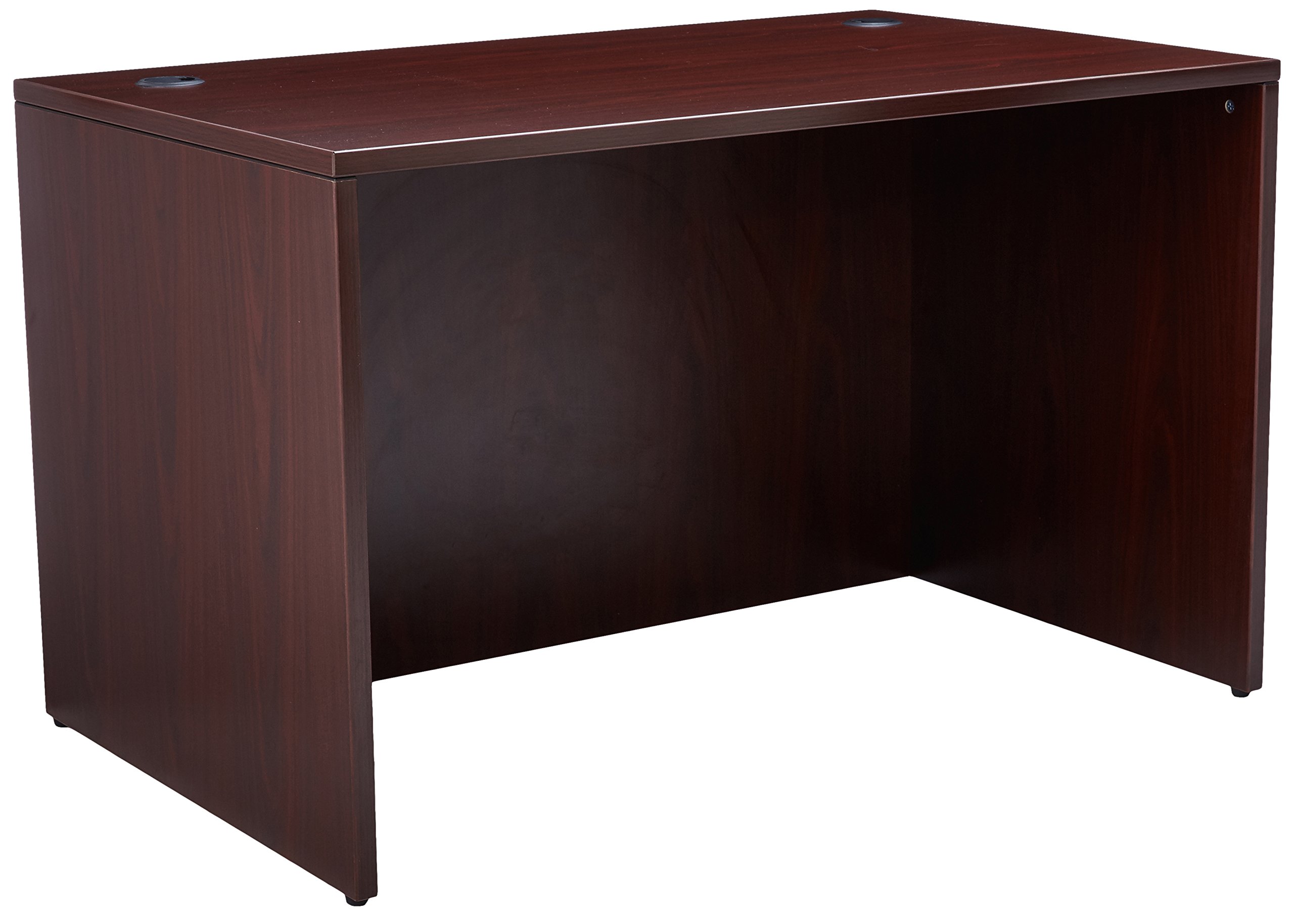 Lorell LLR69902 Pedestal Desk Shell, Mahogany