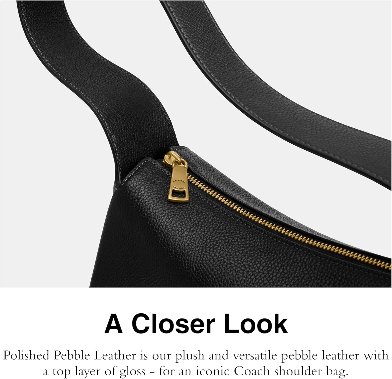 COACH Women's Suede Lola Shoulder Bag - Image 4