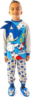 Sonic the Igel-Pyjamas-Jungen Kinder-Charakter-Kostüm blau PJs