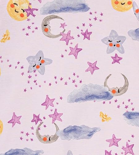 Miniatura 3 de Burt's Bees Baby Baby Girls' Sleep and Play Pajamas, 100% Organic Cotton One-Piece Romper Jumpsuit Zip Front Pjs