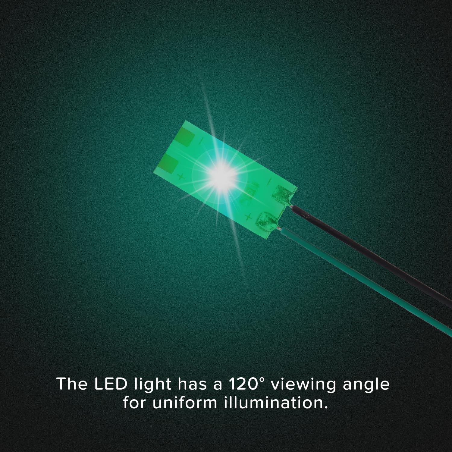 Lyeteung 15 PCS 17mm 12V - 18V Pre Wired Strip, 2835 SMD LED Model Railway LED Lighting, Green, 17mm - 15pcs - Image 4