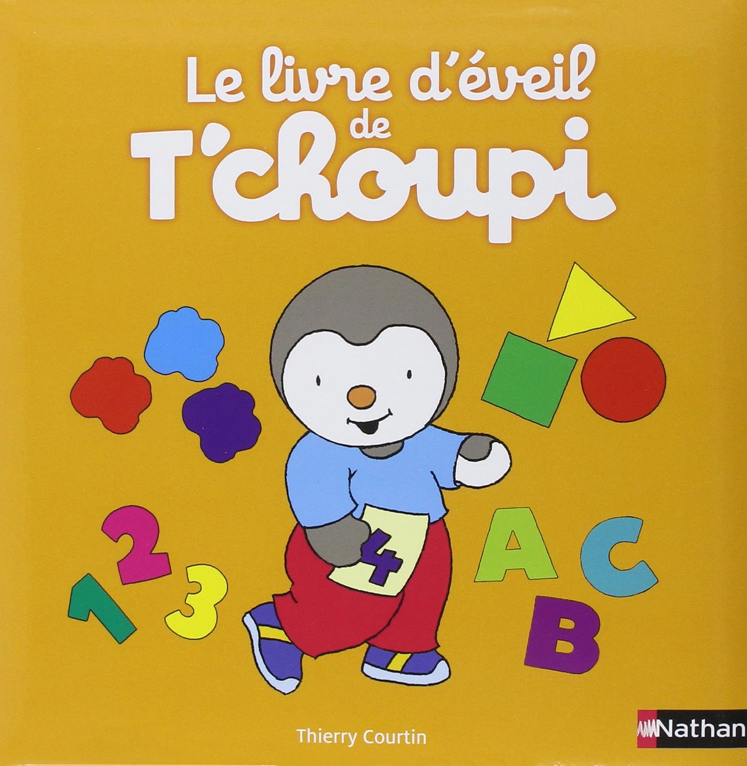 Amazon.fr - Le livre d'éveil de T'choupi - Dès 2 ans - Courtin, Thierry ...