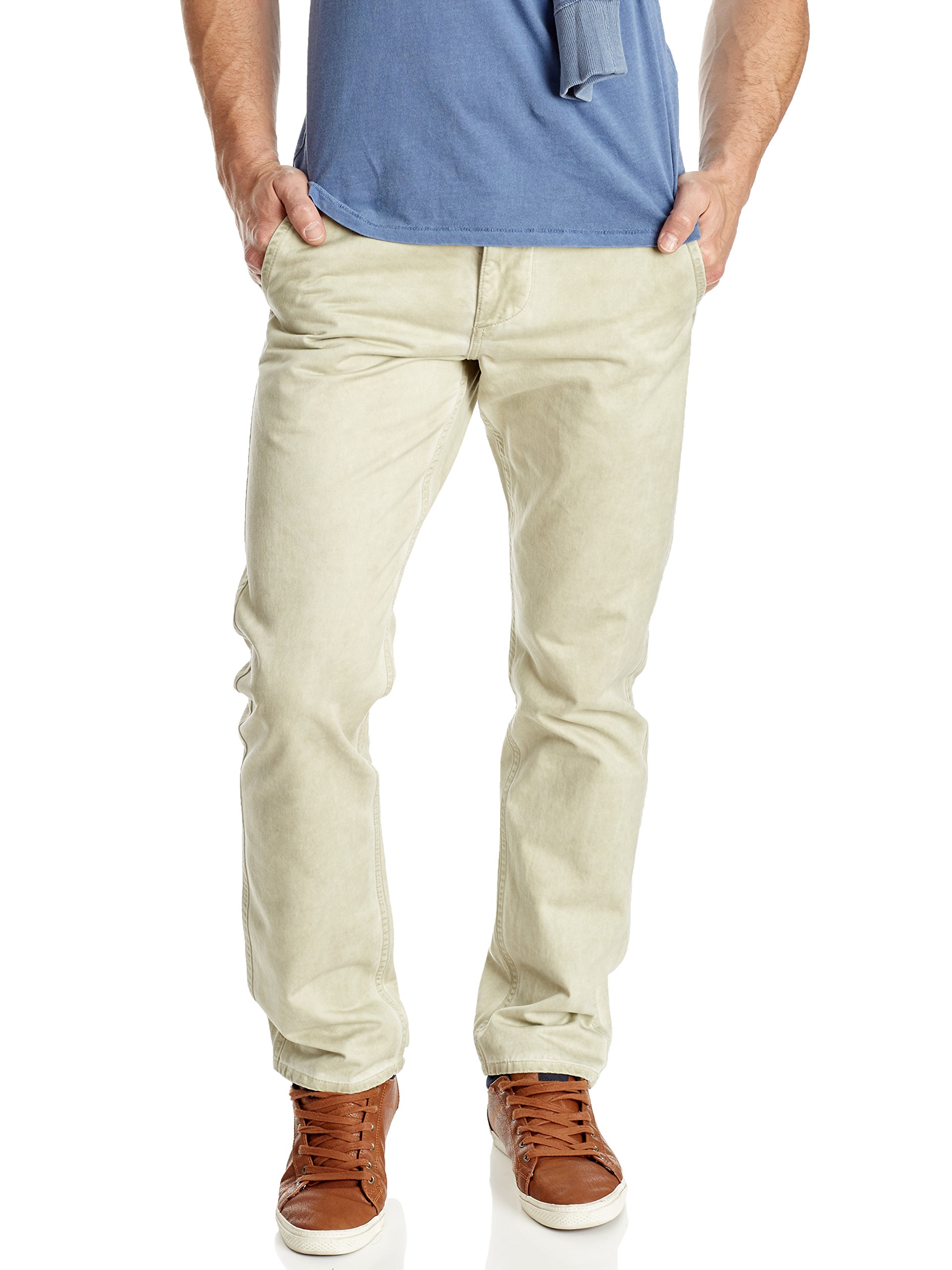 Dockers Men's Alpha Khaki Original Slim Trousers — view 16