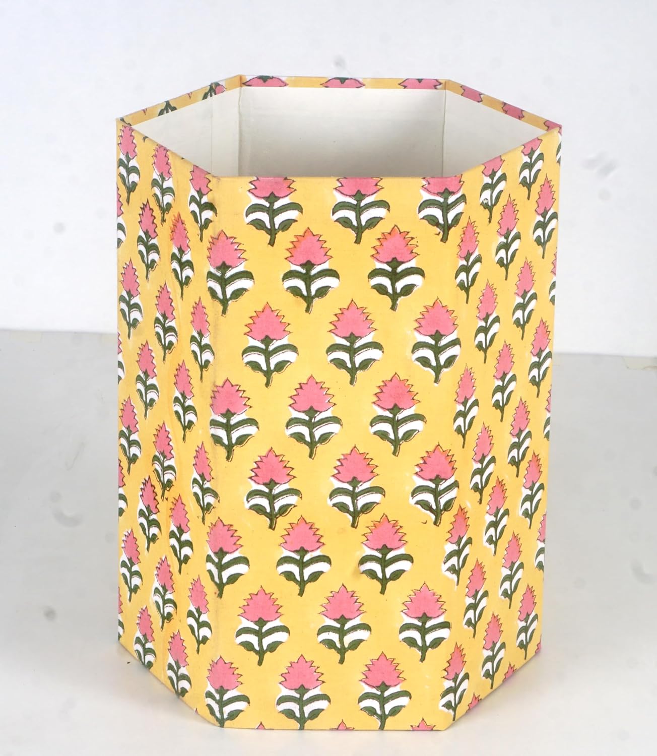 Generic Handblock Printed Dustbin (1, A)
