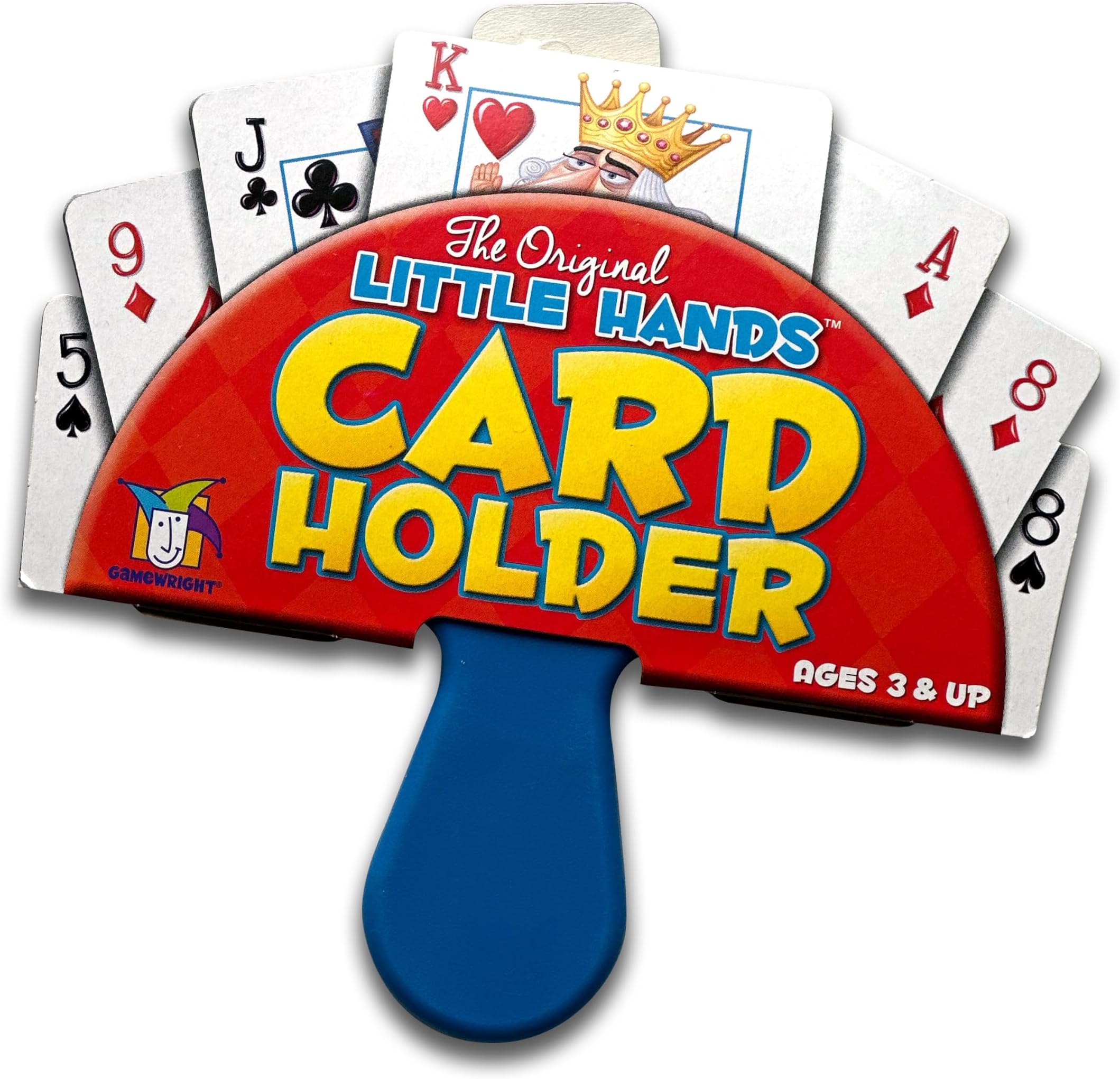 Gamewright - The Original Little Hands Playing Card Holder - Card Game Accessory for Kids - Ages 3 and Up - Perfect for Family Game Night! , 5"