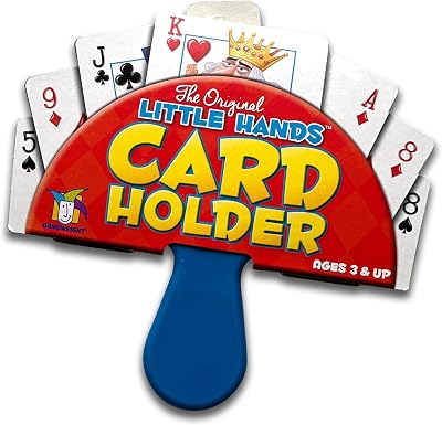 Gamewright - The Original Little Hands Playing Card Holder - Card Game Accessory for Kids - Ages 3 and Up - Perfect for Family Game Night! , 5"