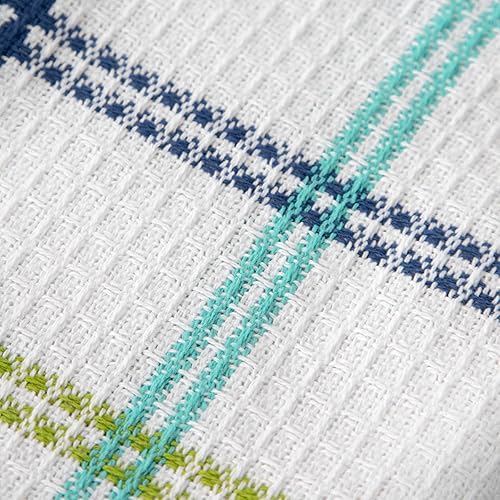 Miniatura 3 de T-fal Paquete de 8 paños de cocina de punto gofre, de 12 x 13 pulgadas, altamente absorbentes, súper suaves, de larga duración, 100% algodón, para