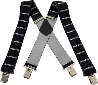 BIKE IT MotoGP Heavy Duty Motorcycle Rider Braces Black