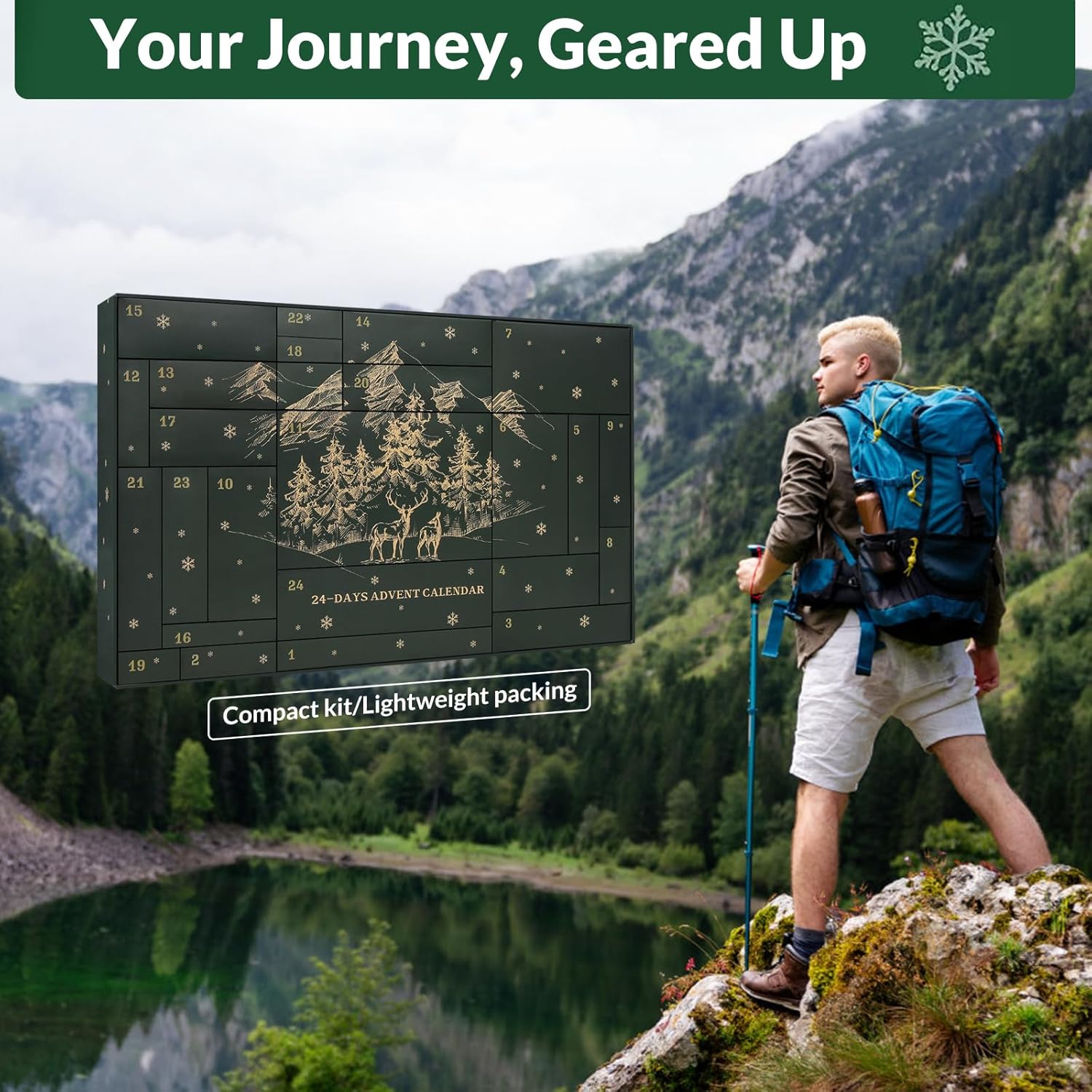 Survival Kit Advent Calendar for Men 2025-24 Days Christmas Countdown Survival Tools Emergency Gear for Teen Adult, Xmas Gifts for Outdoor Enthusiasts, Camping, Fishing, Hiking Adventure - Image 7