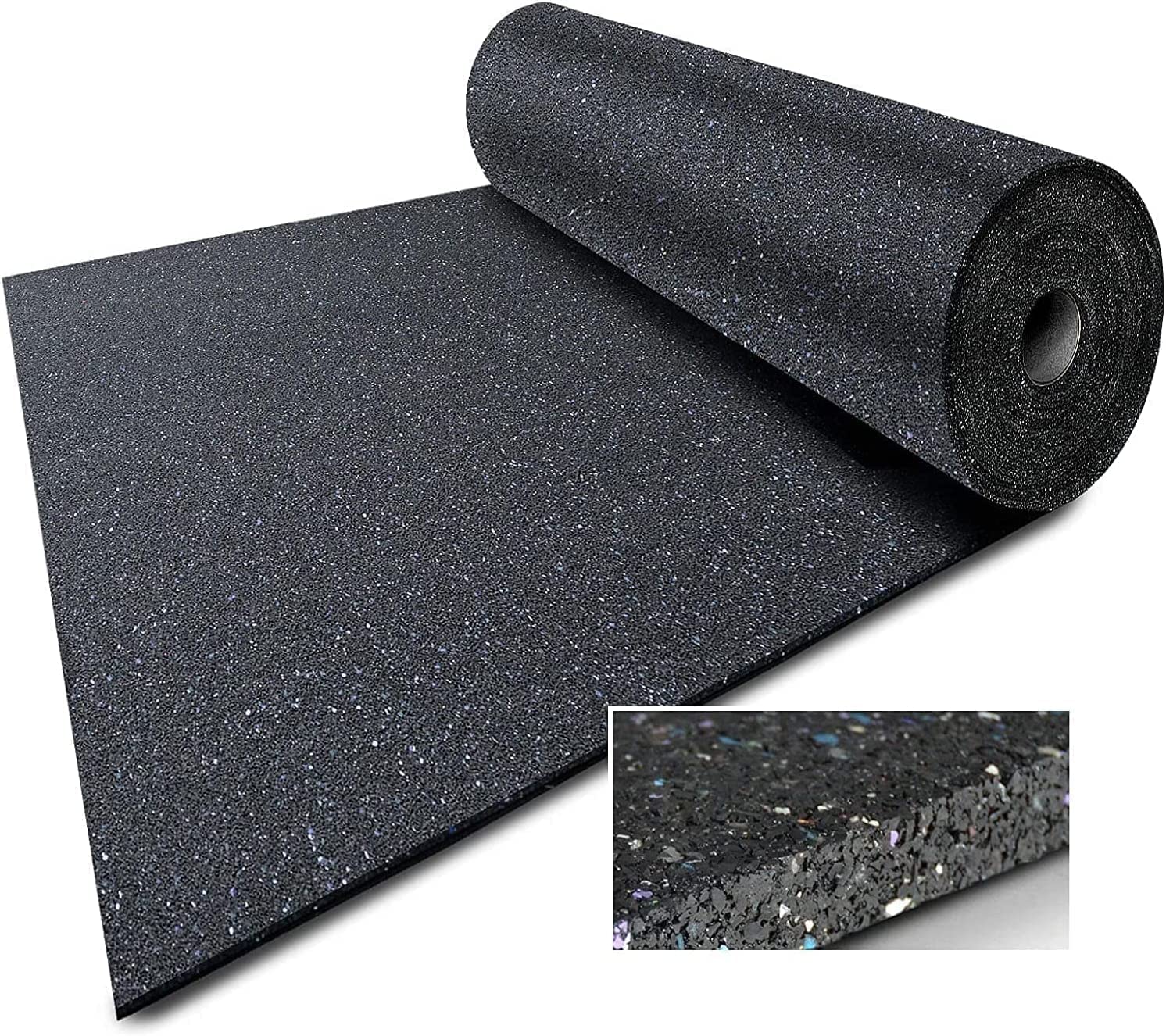 Floordirekt Establo de granulado de goma | suelo de establo | fácil colocación y apoyo antideslizante | alivio de las articulaciones y buen agarre (grosor: 1,97 cm, 200 x 125 cm)