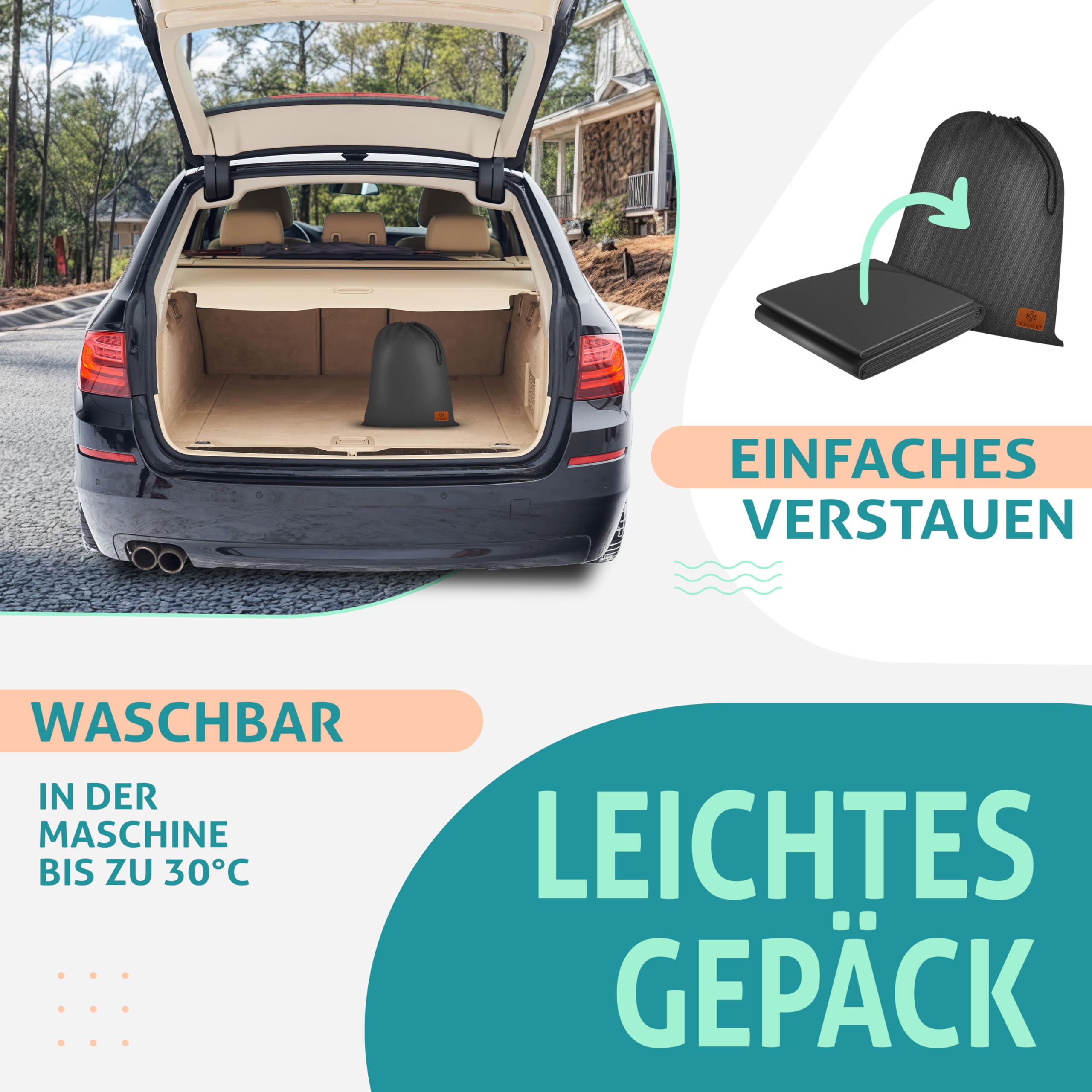 KESSER® Hängematte 320x150 cm belastbar bis 300 kg, wetterfeste & atmungsaktive Tuchhängematte mit Fransen für 1-2 Personen – Ideal für Camping, Garten & Outdoor, inkl. Beutel, Seile & Gurte,Anthrazit
