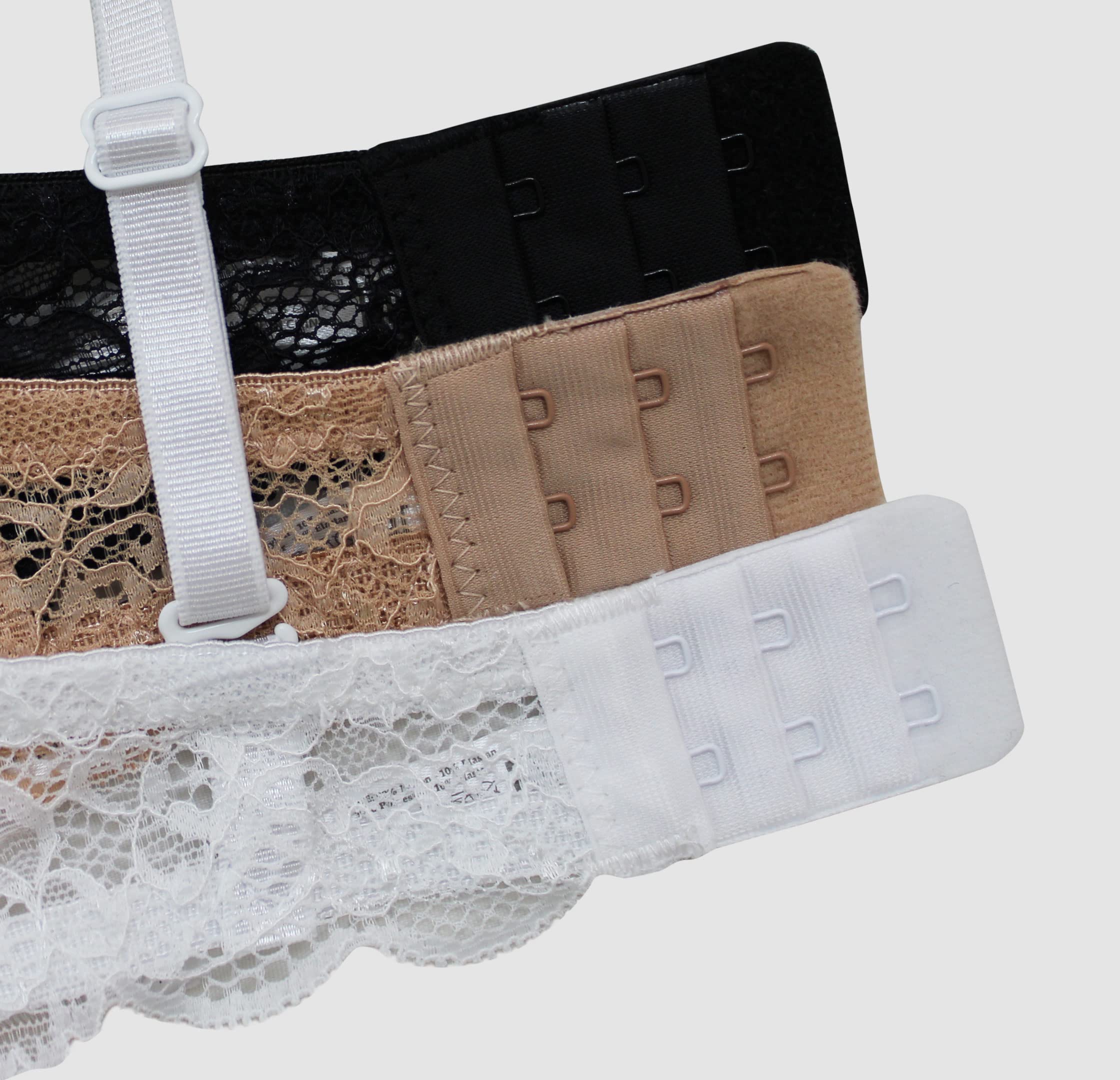 Confezione 3 Reggiseni Donna in Pizzo – Scegli Il Tuo Reggiseno Push Up Imbottito, Balconcino o con Ferretto