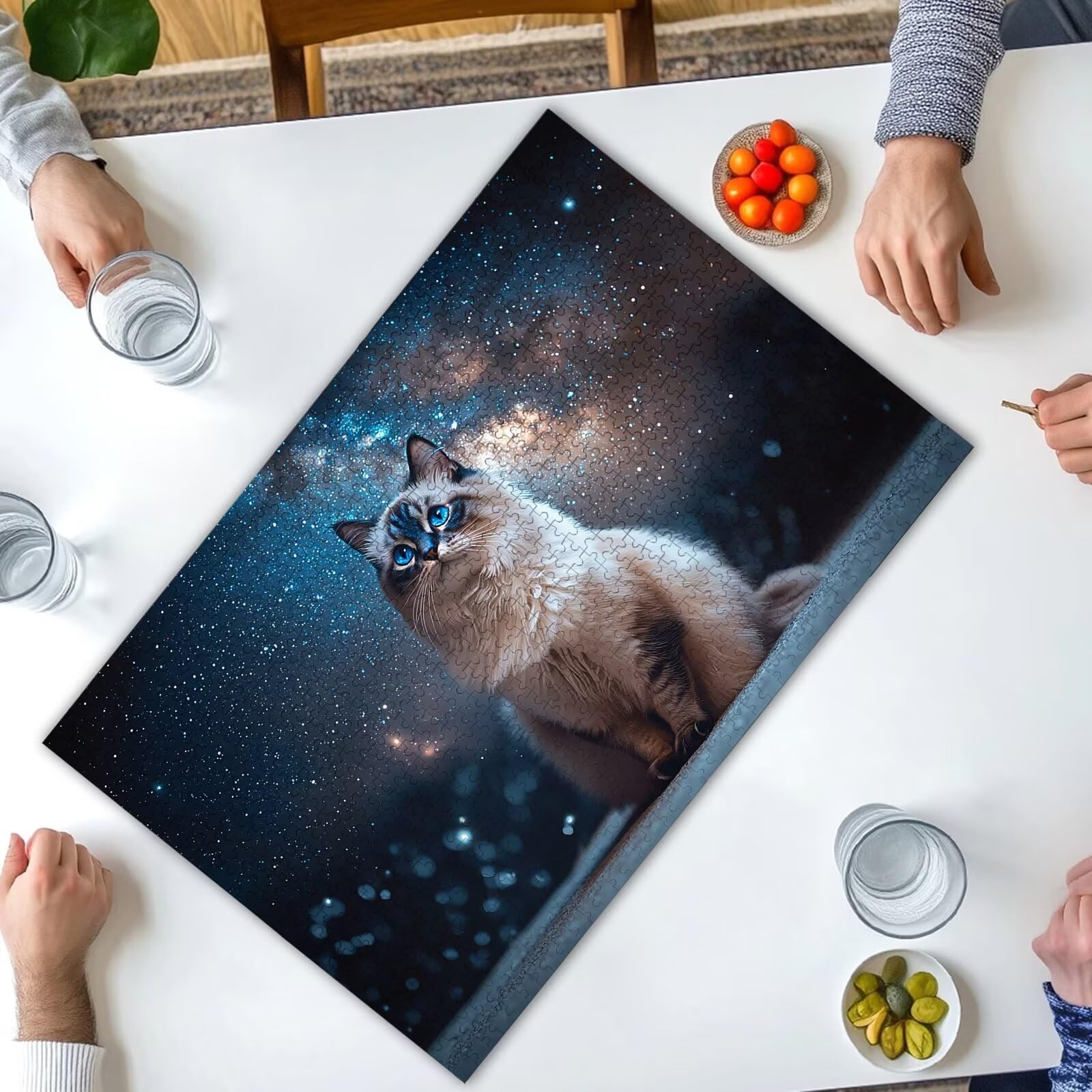 Puzzle dla dorosłych, 3000 elementów, puzzle dla dorosłych, drewniane puzzle z pudełkiem prezentowym, układanki krajobrazowe do rodzinnych gier edukacyjnych, unikalne prezenty dla kobiet/mężczyzn