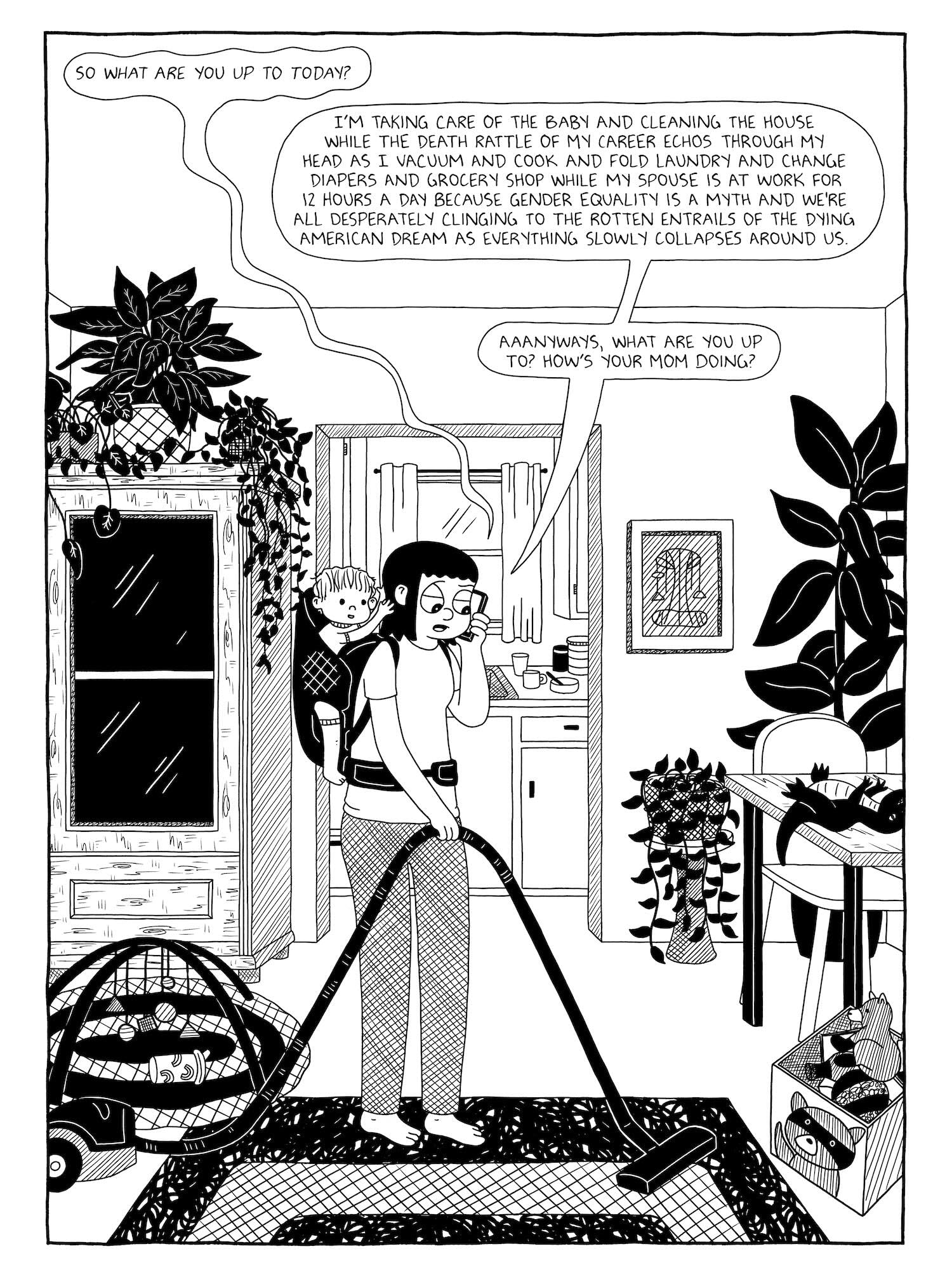 Bury Me, Already (It's Nice Down Here): Comics on Pregnancy and Parenthood