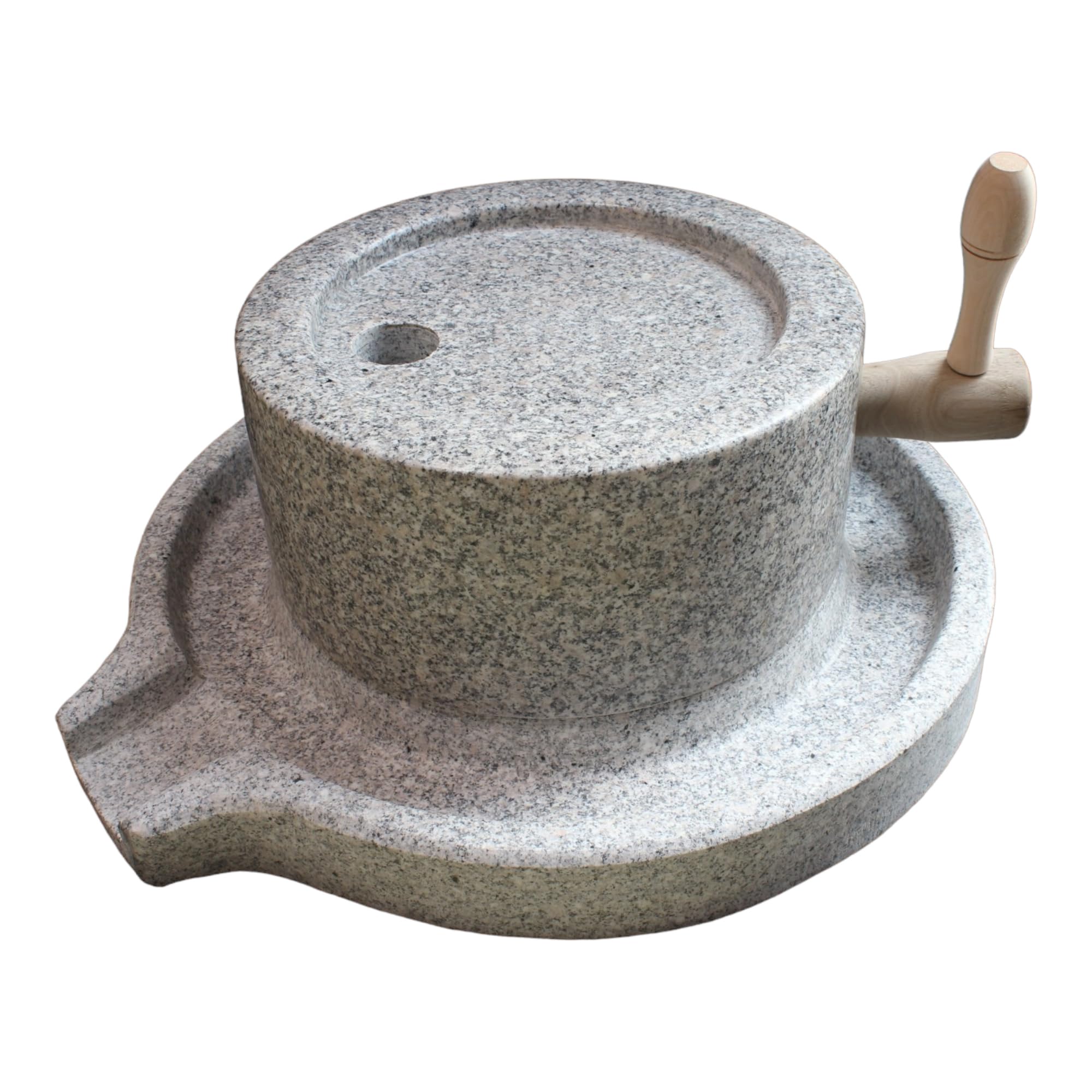 SUNNY BLUE 石臼 （いしうす） ひき臼 （ひきうす） 御影石 30型 約