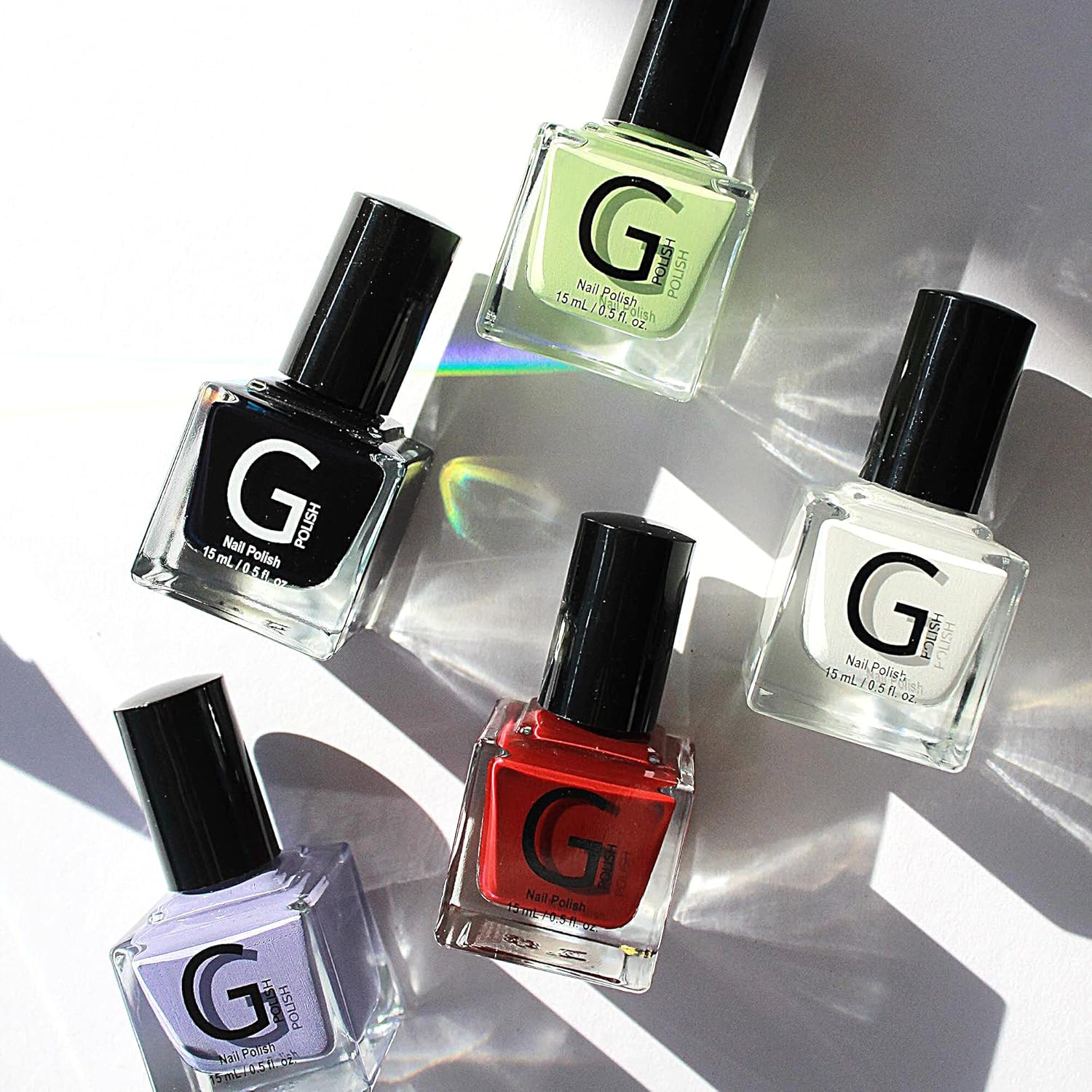 G Polish Farmers Market Nail Polish Set - Clean Beauty Nail Polish Gift Set for Teens and Adults Non-Toxic 9-Free Vegan Cruelty Free