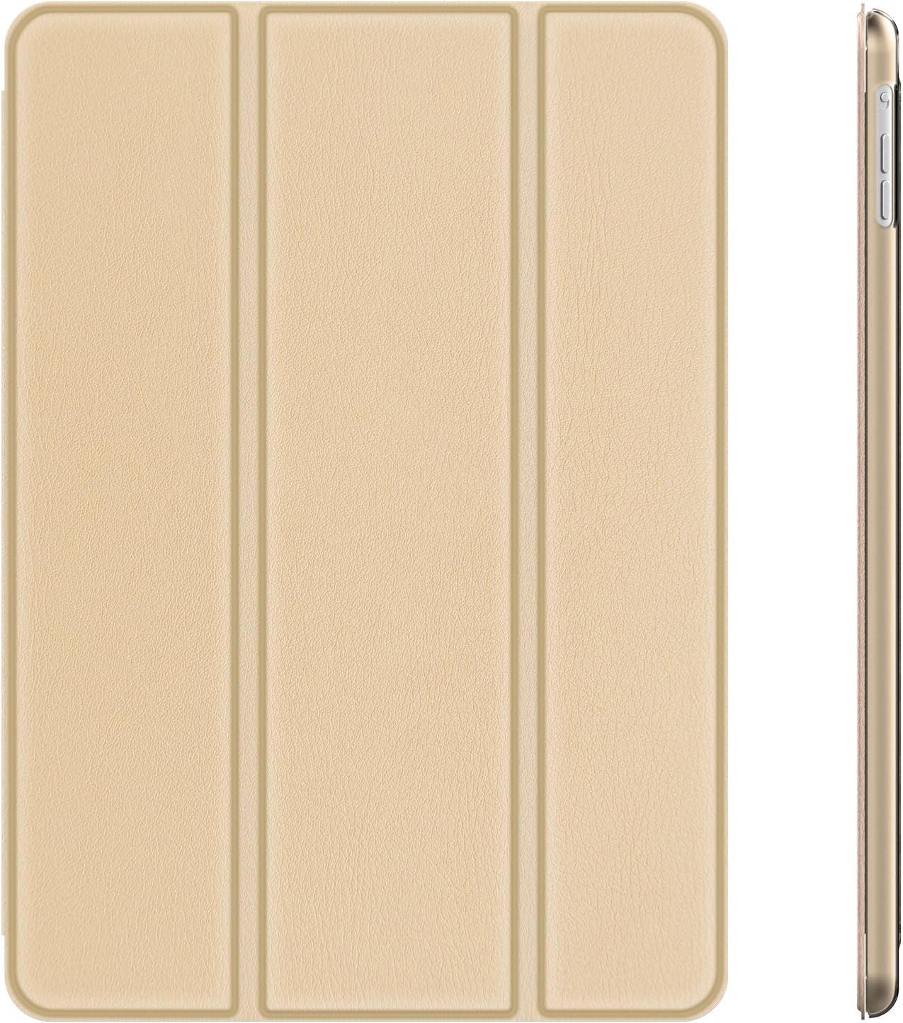 JETech Case for iPad Air 2013 Model, Cover with Stand Function and Auto Wake/Sleep (Gold)