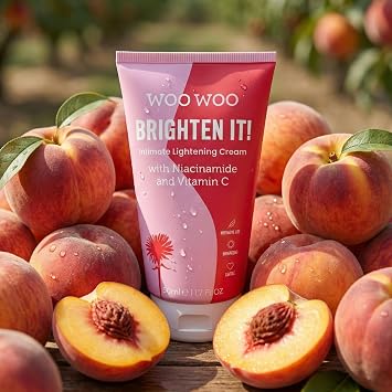 WooWoo Brighten It! Hyperpigmentation & Dark Spot Corrector Cream 50ml | Brightening Treatment with Niacinamide & Vitamin C for Face, Body, Underarms & Intimate Areas, Suitable for All Skin Types