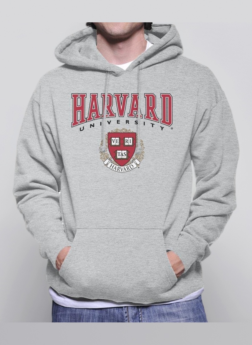 Harvard University Red Veritas Crest Men's Sweatshirt