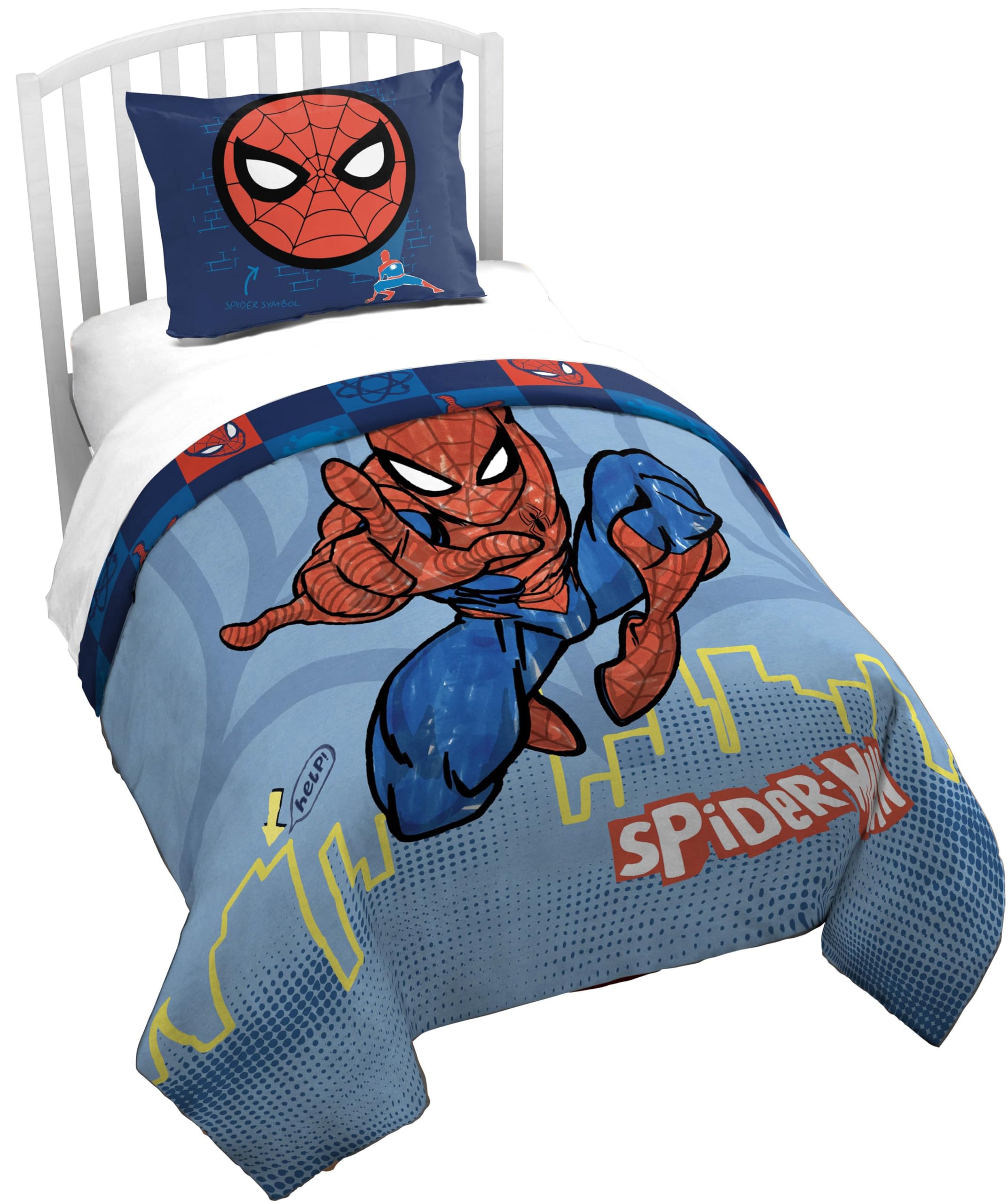 Funda nórdica de Spiderman de Marvel el regalo ideal para habitaciones infantiles