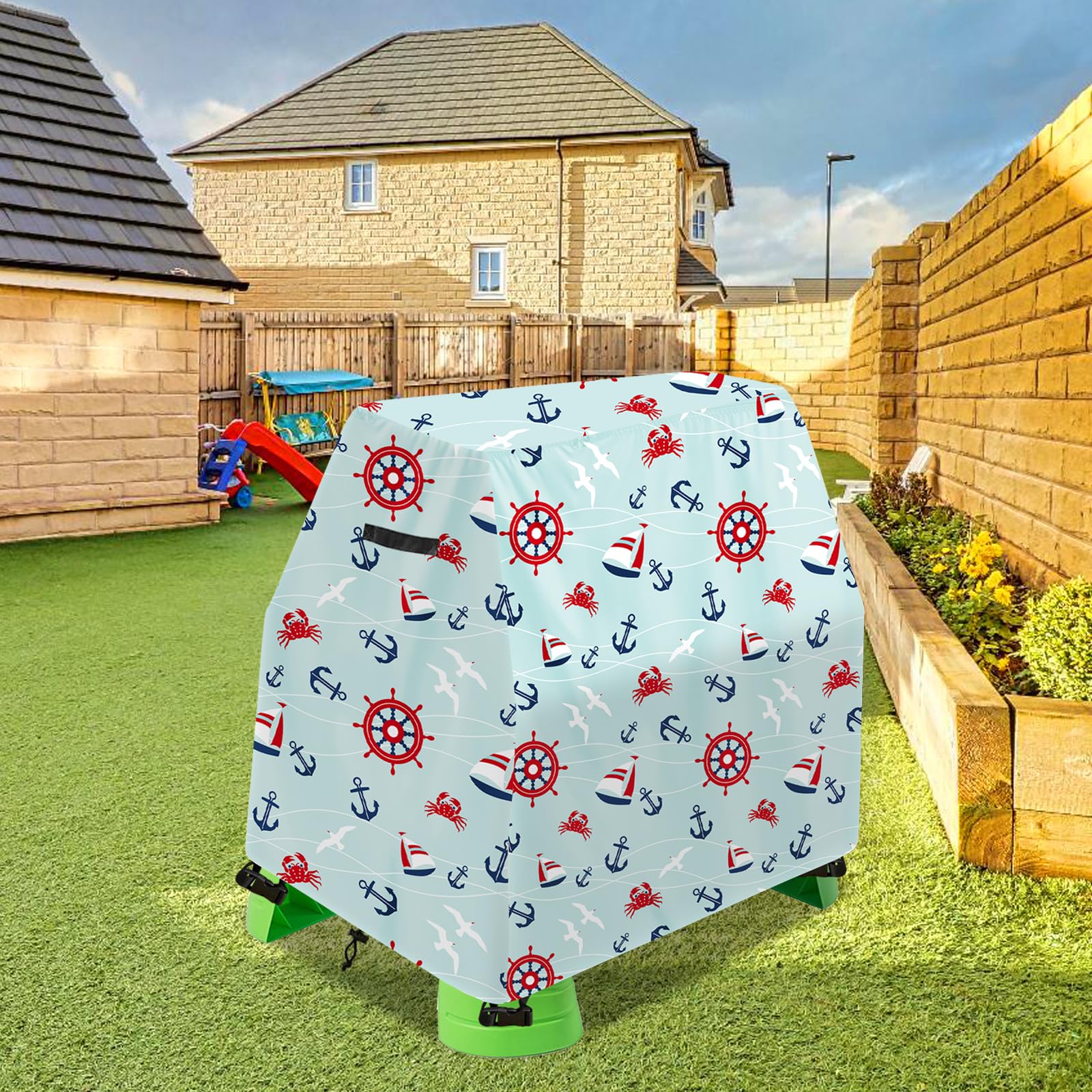 Housse De Protection Imperméable Pour Table à Eau D'Enfants - Dimensions ~104x63.5x83.8 Cm - Anti-UV Et Anti-Poussière