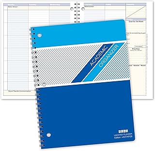 Elan Publishing Company Student Academic Planner 8 1/2 x 11" Weekly View (AOTAP-Undated)