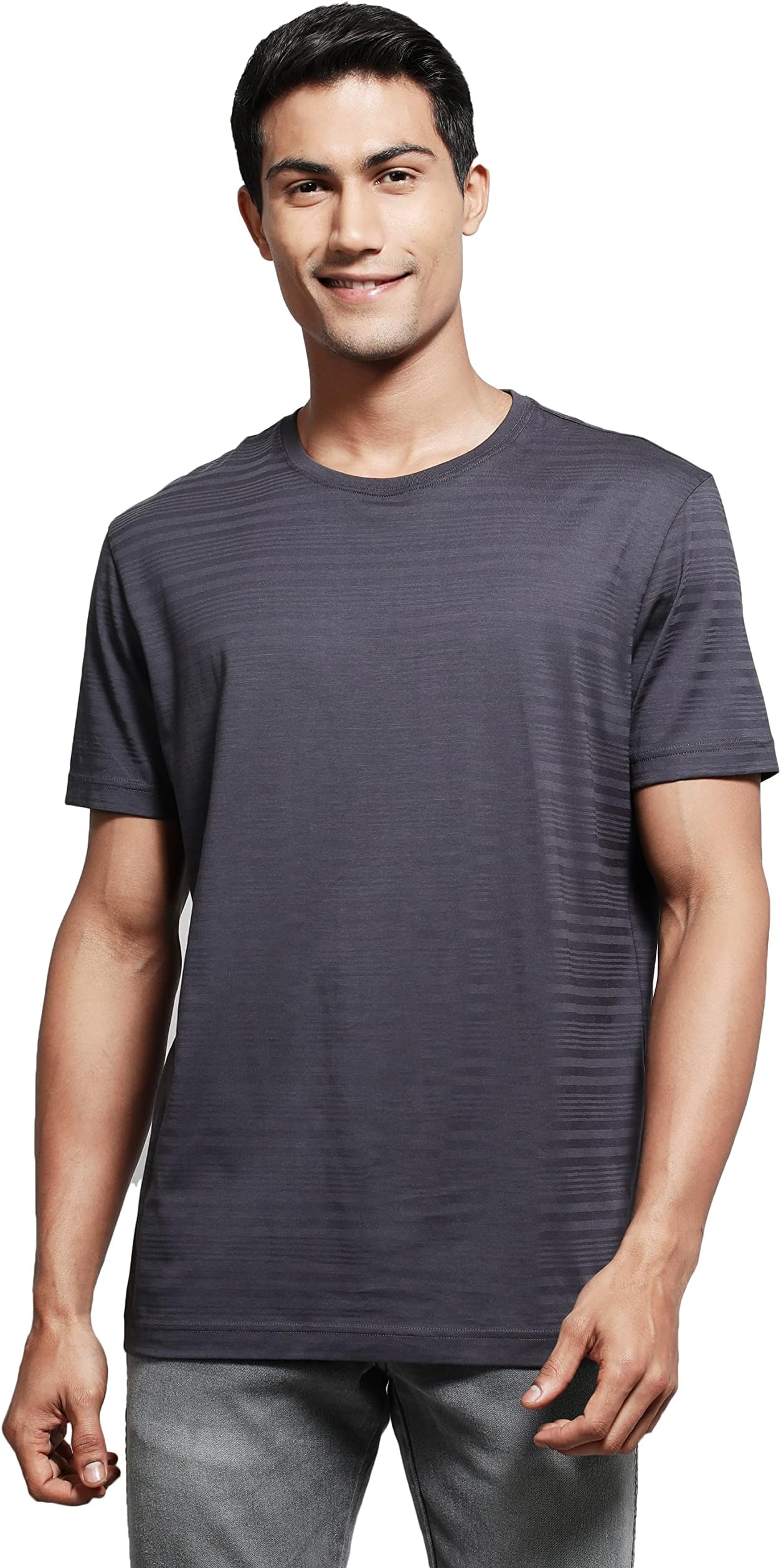 JockeyIM21 Men's Super Combed Supima Cotton Solid Round Neck Half Sleeve T-Shirt