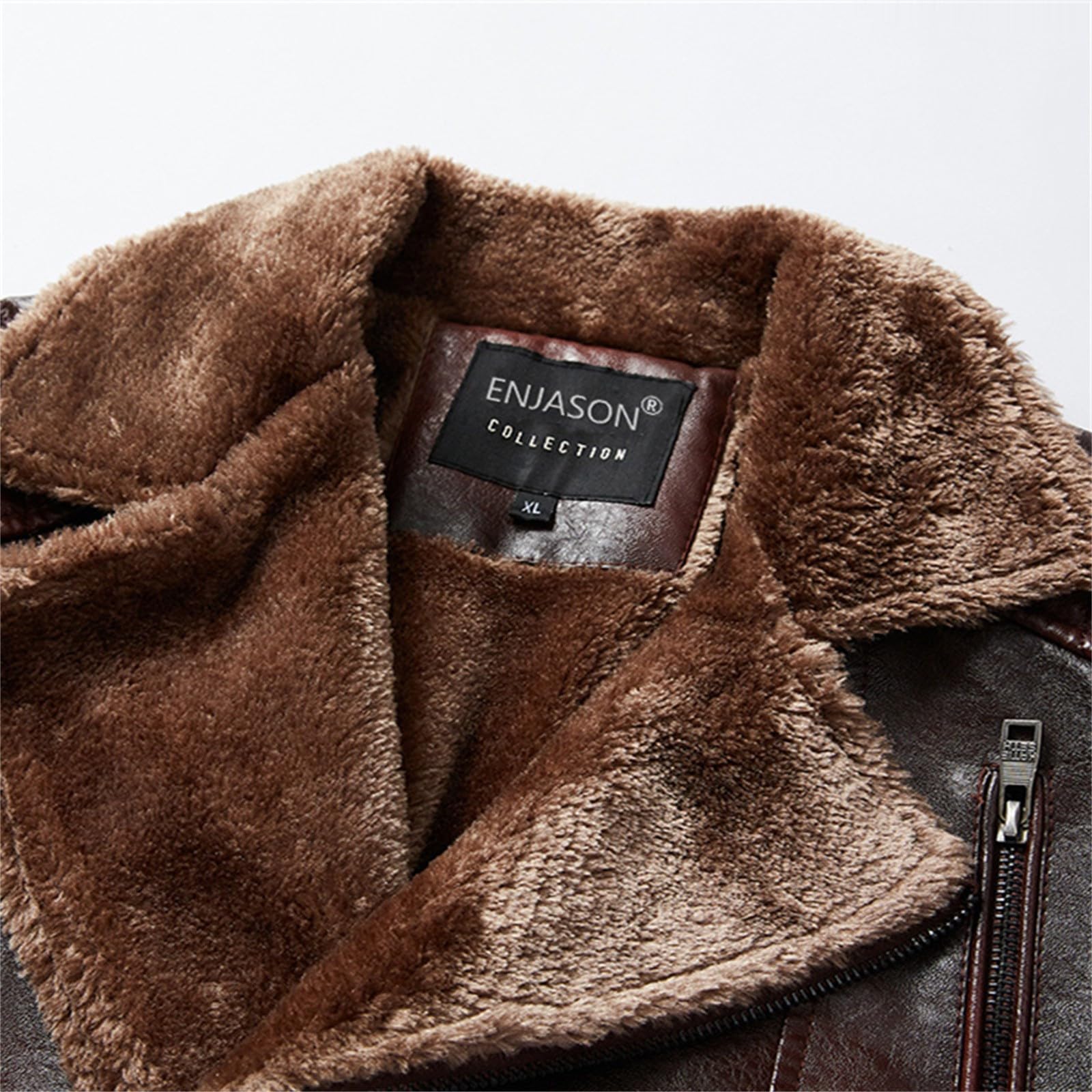 Schweres gefüttertes Fleece-Sweatshirt für Herren, Winddicht, mit Reißverschluss, Oberbekleidung, warmes Kapuzen-Sweatshirt