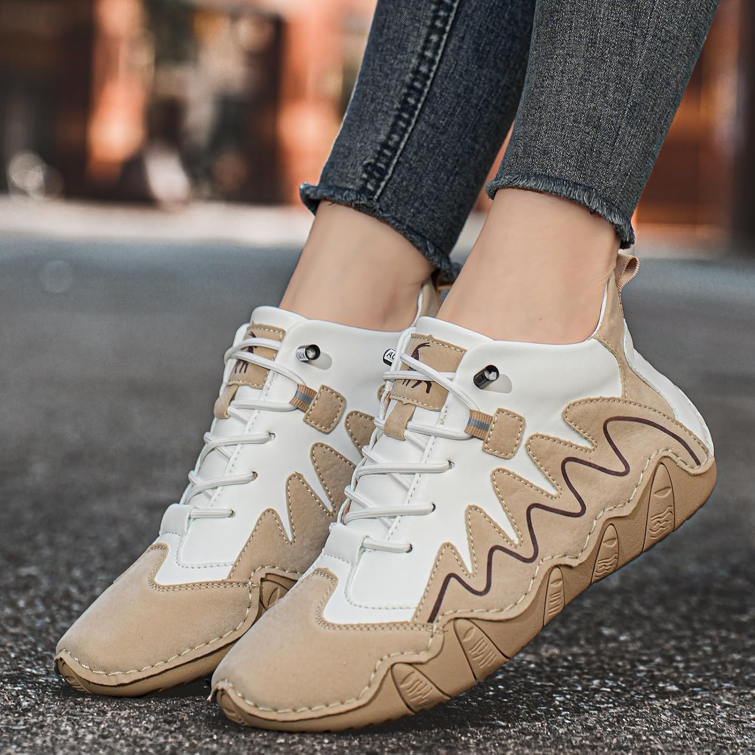 Women's Waterproof Hiking Shoes Quick Laces Outdoors Trekking Camping Tennis Sneakers Women's Hiking & Trekking Shoes