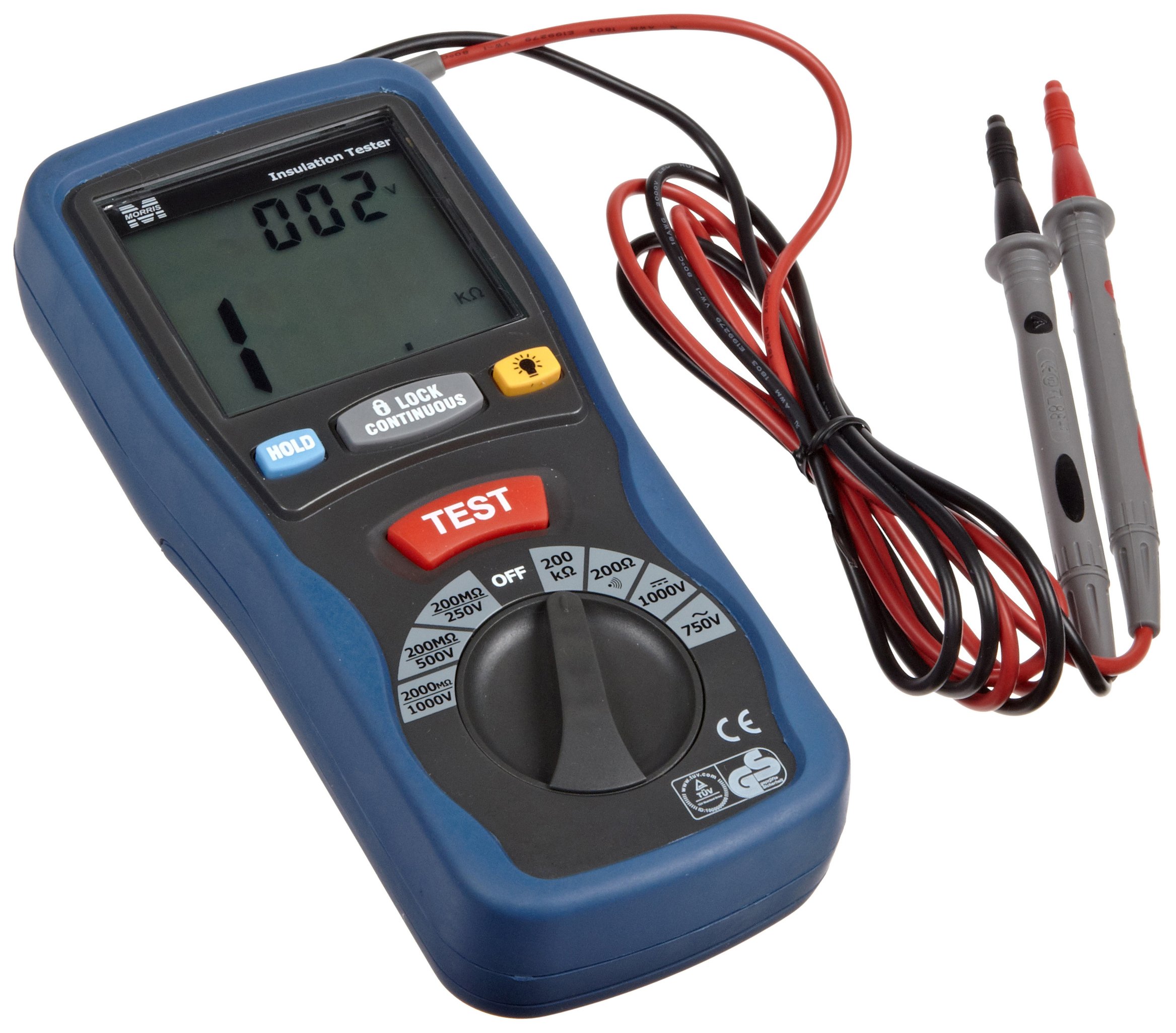 Megger DLRO200-115 - Digital Low Resistance Ohmmeter