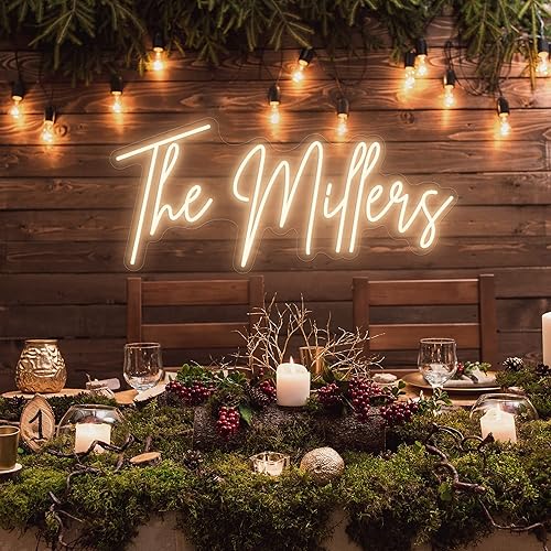 Miniatura 2 de Letreros de neón personalizados, letrero de luces de neón personalizadas para dormitorio, boda, fiesta de cumpleaños, sala de juegos, decoración de