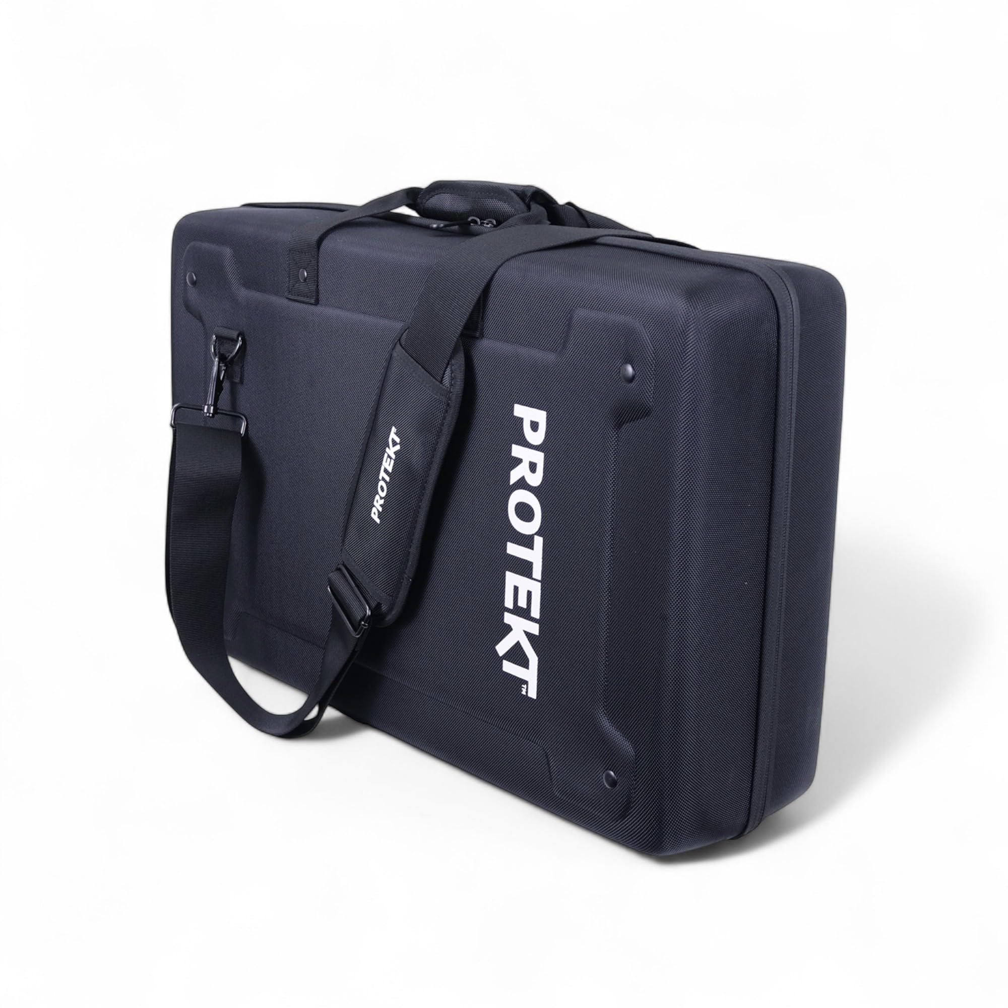 Protekt Borsa per Pioneer DDJ-FLX4 con tasche interne BFLX4IP DJ custodia rigida per controller Pioneer DJ, tasche per laptop, cuffie, cavi, Nero , 60 x 38 x 17 cm, Borsa per controller DJ