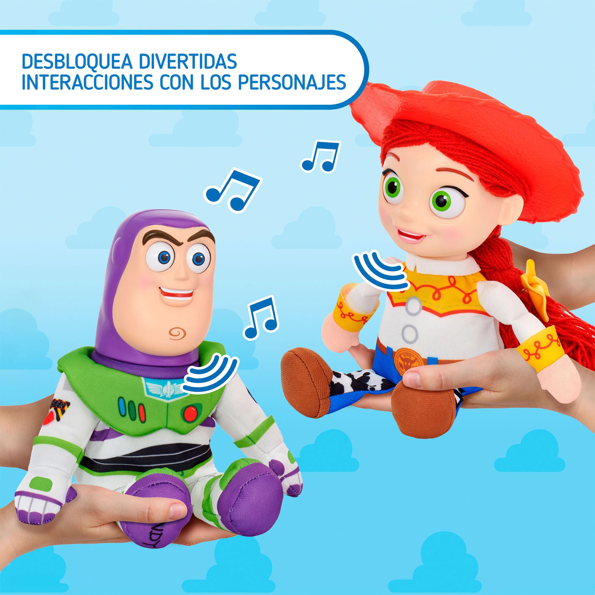 Puppetronic Disney Buzz Astrala interaktywna animatroniczna lalka, ruch głowy i ust z czujnikiem dotykowym, autentyczne dźwięki i technologia, idealne do odtwarzania zabawek Story, Famosa (REY00300)