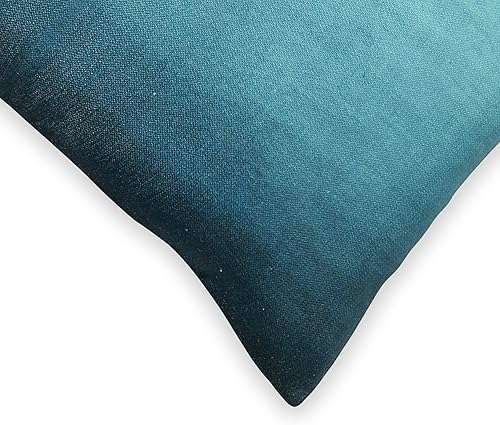 Miniatura 5 de Fab Habitat Almohada lumbar para interiores y exteriores hecha de hilo de poliéster reciclado, doble cara, resistente a las manchas, lavable a