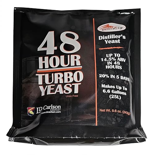 48 HORAS TURBO LEVADURA FERMFAST 8.57 oz PAQUETE