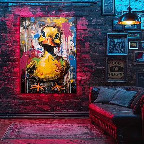 Miniatura 418 de ANRUOXI Graffiti - Lienzo decorativo para pared, diseño abstracto retro, pintura urbana moderna, póster de decoración de pared de zapatos para