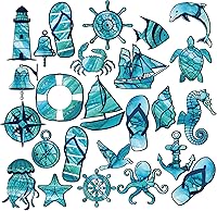 Vista 22 de Fabbay 25 piezas de calcomanías magnéticas para nevera, nevera, decoración divertida, médica, para nevera, nevera, portátil, casillero