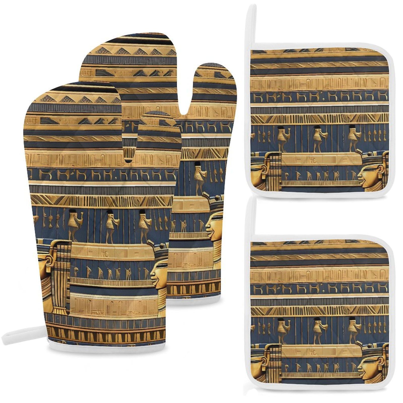 Maniques pharaoniques égyptiennes résistantes à la chaleur et imperméables