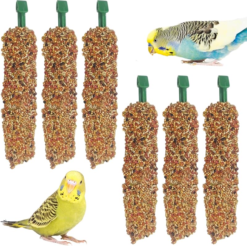 Petisco em Palito para Aves com Milho, Maçã, Nozes e Mel Apatal 6 Unidades