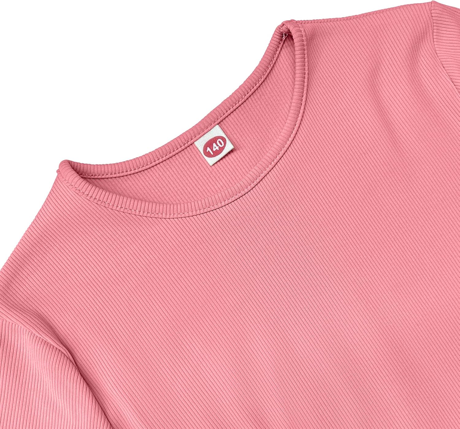 Yesfashion Girls' Long Sleeve Lounge Set Two Piece Pant Set Lightweight Sweat Set for 4-13 Years (Order One Size Up) - Image 3