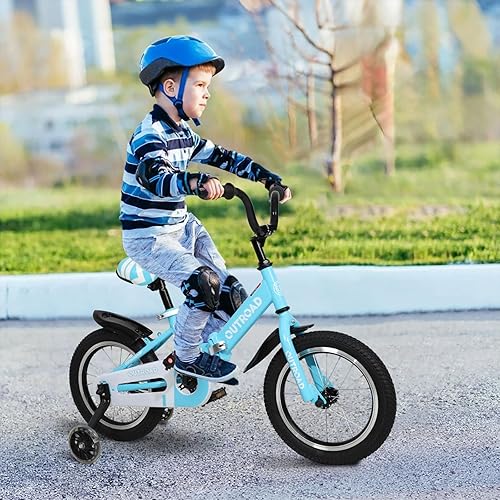 Miniatura 2 de Bicicleta plegable para niños y niñas de 3 a 9 años de edad de 14/16/18 pulgadas, bicicletas plegables para niños pequeños con ruedas de Plegable