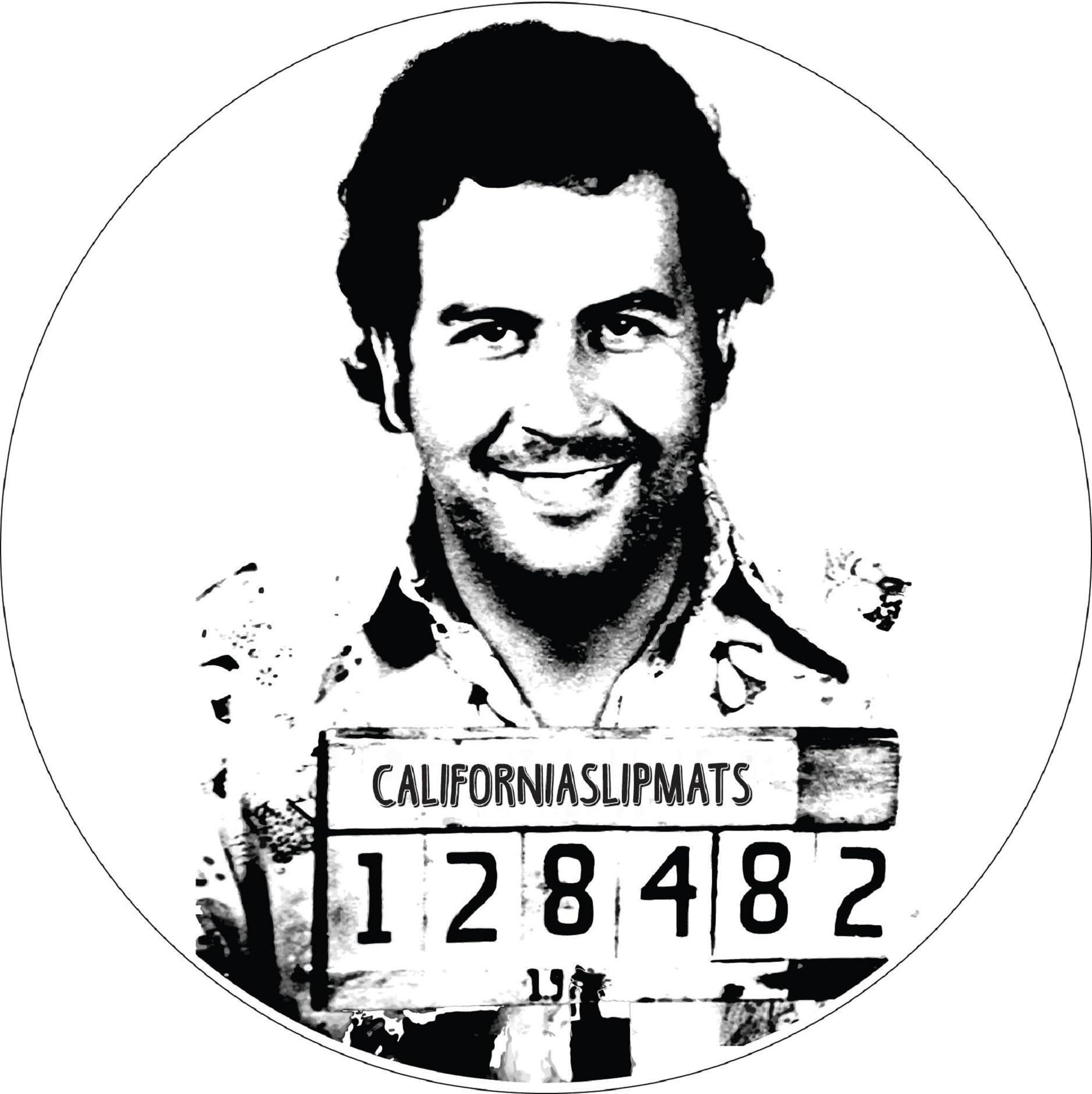 Pablo escobar turntable slipmats pair