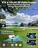ANTHBOT Genie600 Robot Lawn Mower, Perimeter Wire Free, Full Band RTK+4-Eye Vision Robot Lawnmower, Recommended for 600 m², Max 800 m², Automatic Mapping, Accurate Obstacle Avoidance, APP Control